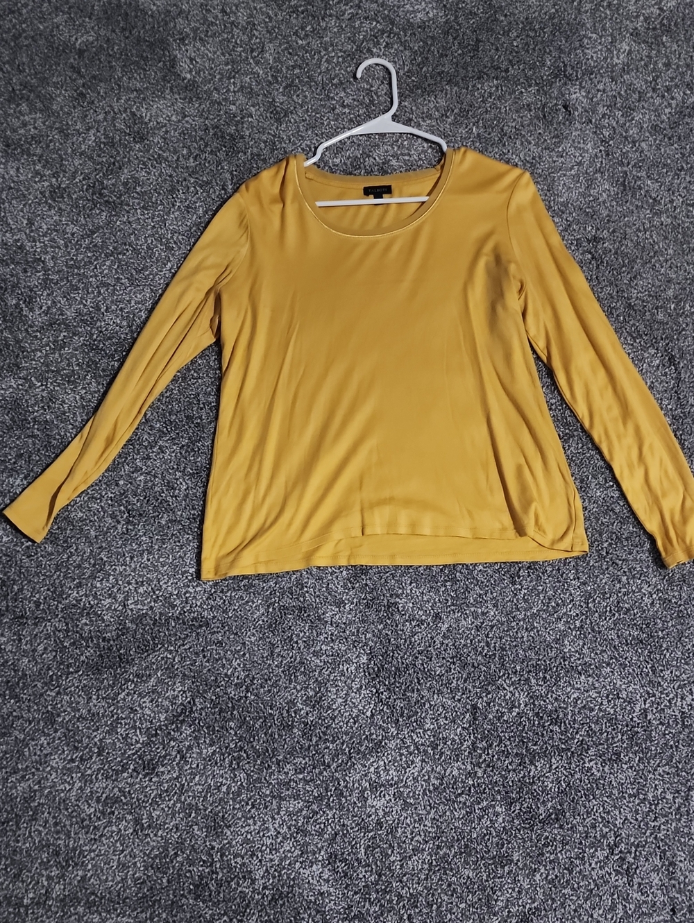 Mustard Yellow Long-sleeve Shirt